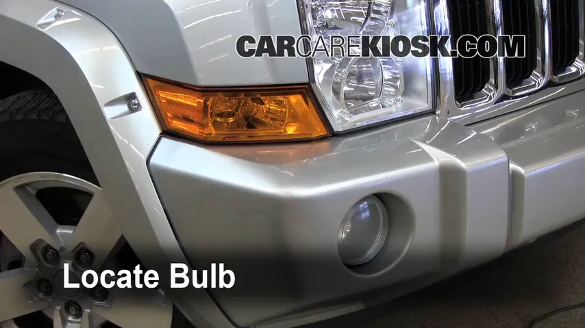 2008 Jeep Commander Limited 5.7L V8 Luces Luz de niebla (reemplazar foco)